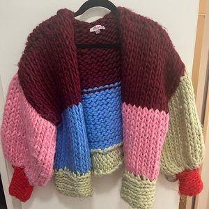 Verge Girl Landline Knit Cardigan